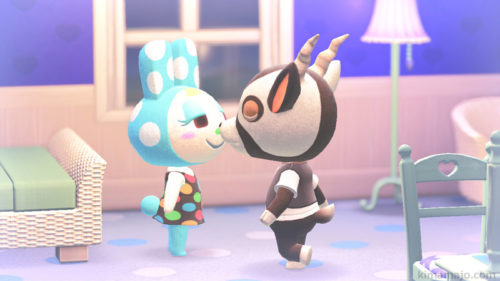 フランソワとネルソン　キス